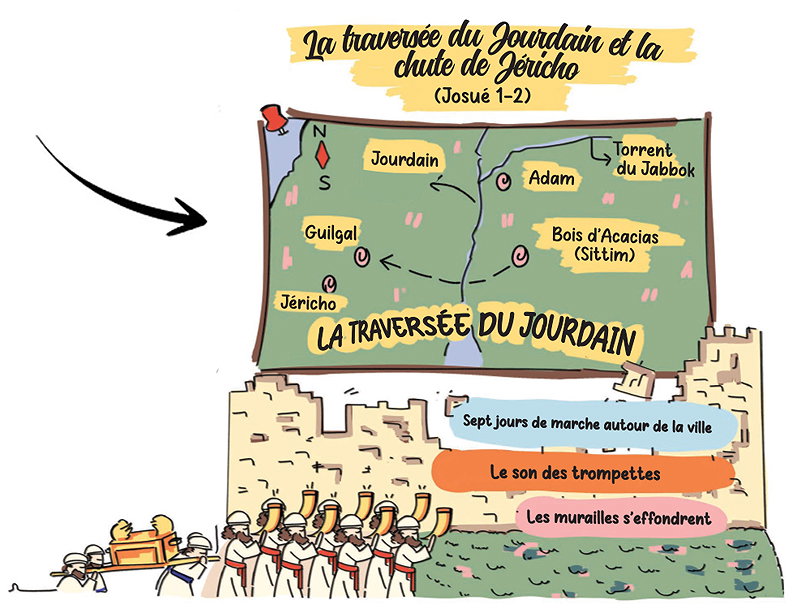 🗺 Parcourez les lieux bibliques grâce à des cartes détaillées